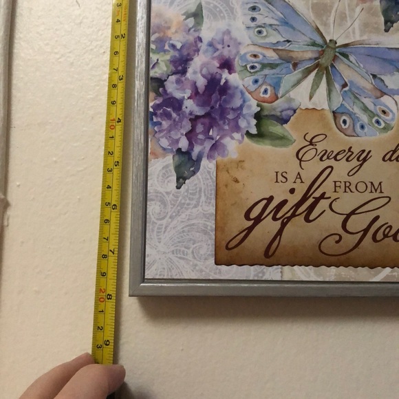 Every Day is a Gift from God wall decor or desktop framed message - Picture 3 of 5